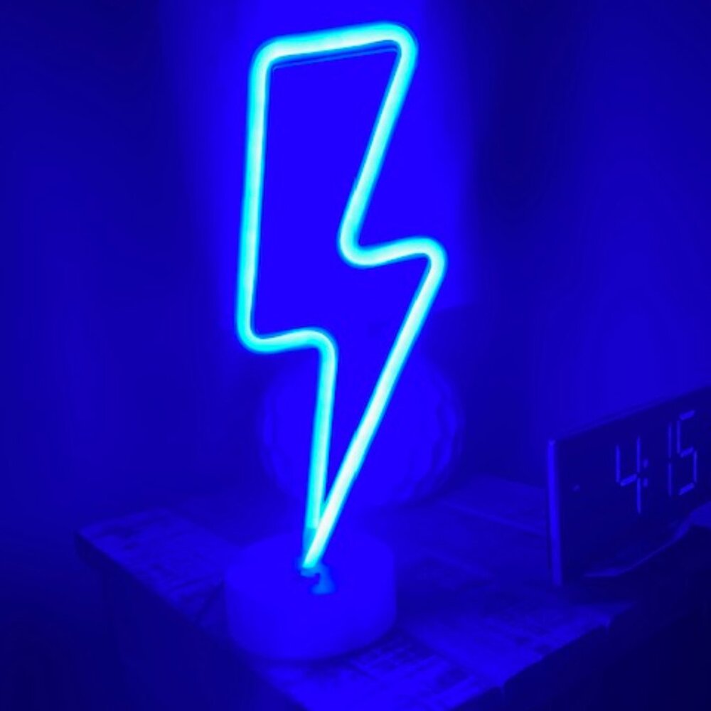 Lightning Bolt light up sign